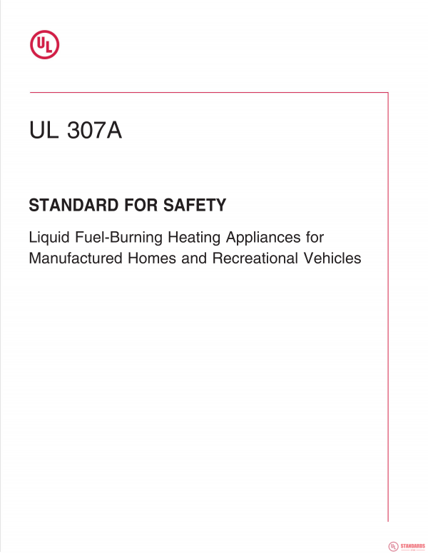 UL 307A PDF UL 307A PDF